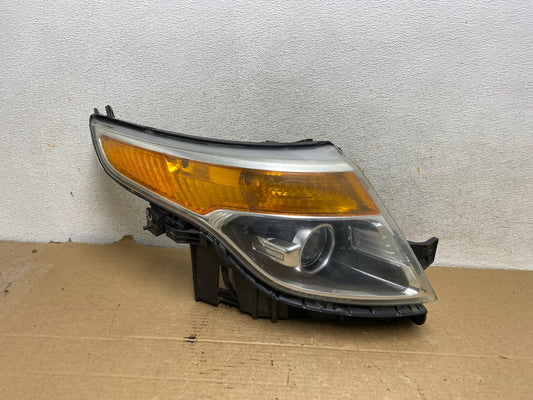 2011 to 2015 Ford Explorer Right Passenger Halogen Headlight AH7968 LK0