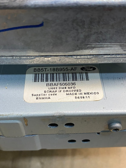 2011 to 2013 Ford Explorer Radio Information Display Screen AI5130 DG4