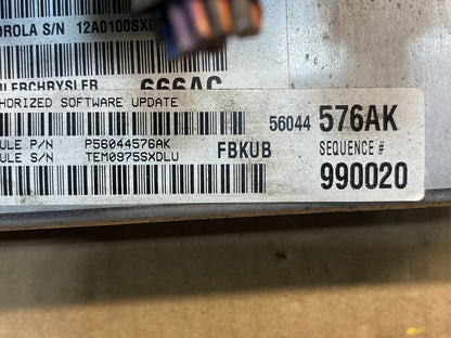 2005 Jeep Liberty 3.7L Engine Computer Module ECM PCM ECU AE6297 DW2