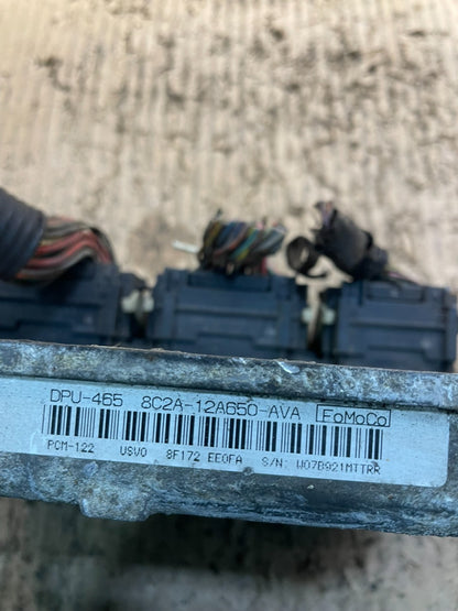 2008 Ford E150 E250 E350 6.0L Engine Control ECM 8C2A-12A650-AVA u9565 DG13