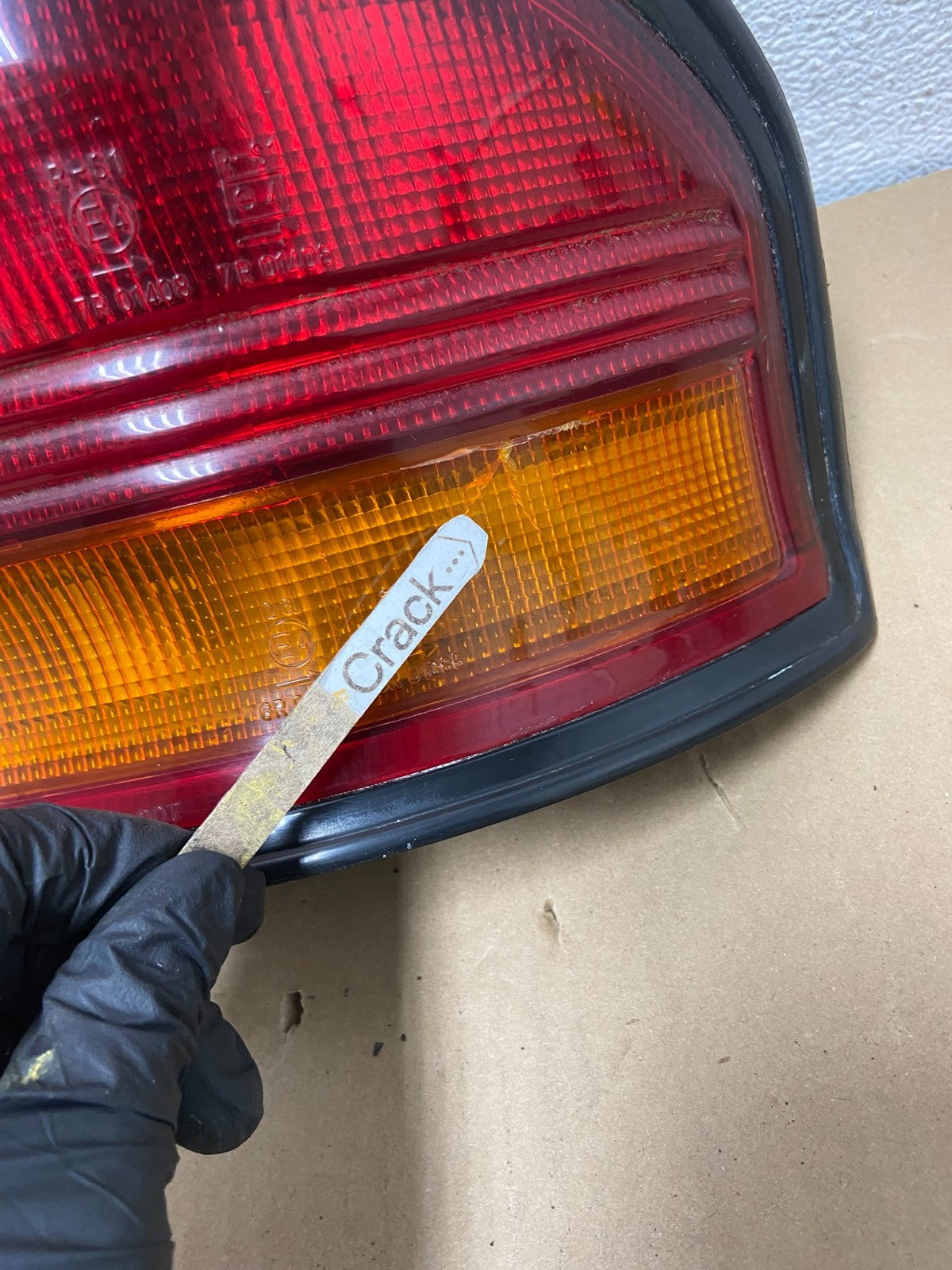 1991 Mitsubishi Galant Right Passenger Tail Light ah2582 DG4