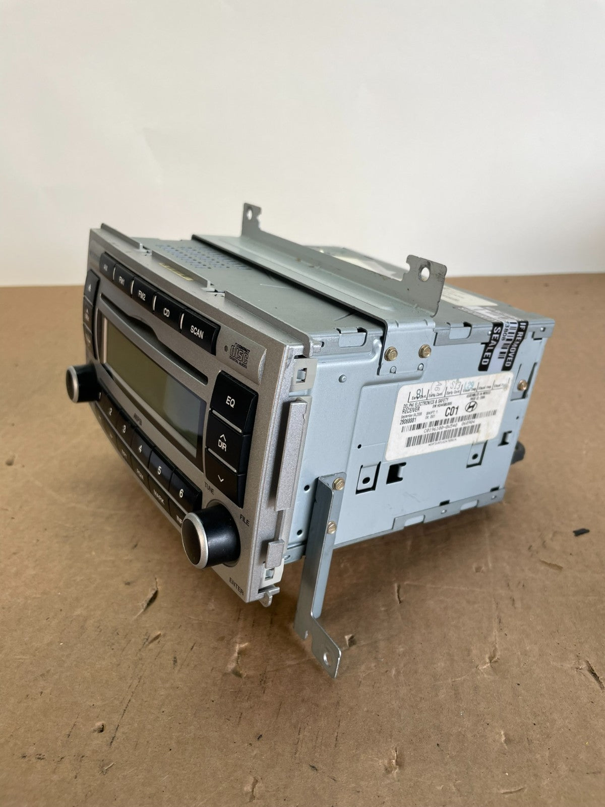 2007 to 2009 Hyundai Santa Fe AM/FM Radio CD Player AG2969 DG2
