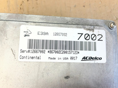 2017 to 2019 Chevrolet Impala Ecu Engine Control Module Unit Ecm AC5399 DG2
