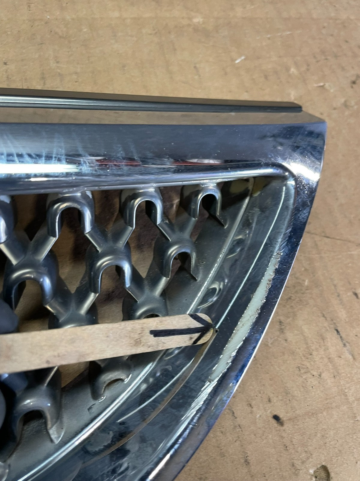 2007 to 2011 Hyundai Veracruz Chrome Grille Grill OEM aa2413 DG5