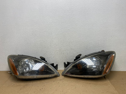 2004-2007 Mitsubishi Lancer Left+Right Side Headlights Halogen AE9289 DW0