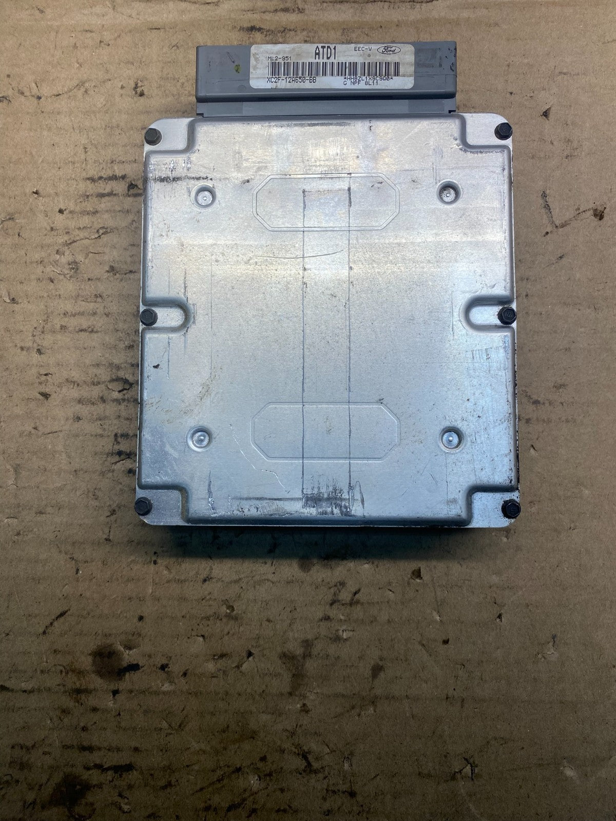 1999 Ford Van E150 4.2L Engine Control Module ECM xc2f-12a650-bb AB7337 DG1
