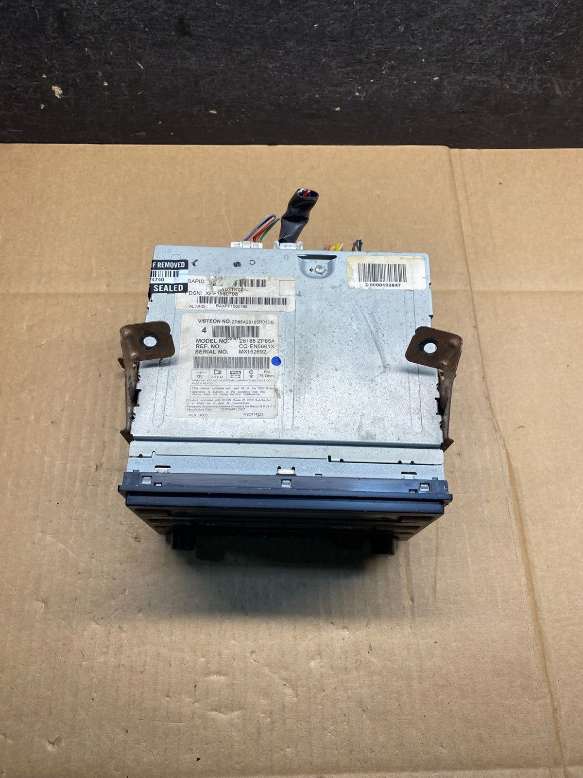 2005 - 2007 Nissan Pathfinder Am Fm Cd Player Radio Bose Receiver AI7660 DG3