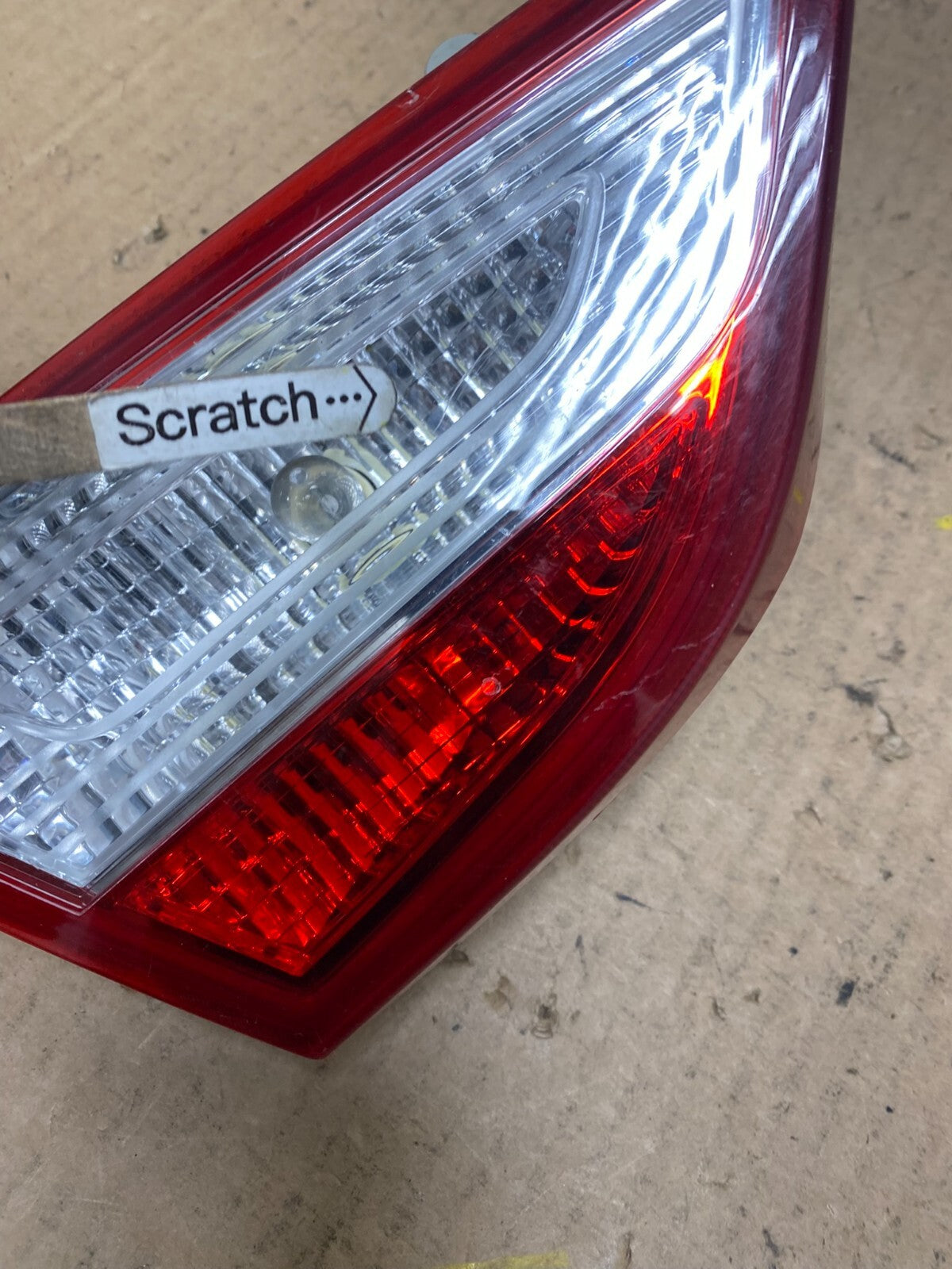2011 2012 2013 2014 Hyundai Sonata Left Driver Inner Tail Light L8361 DW3
