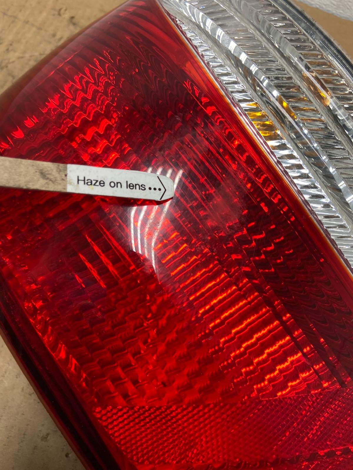 2002-2003 Mitsubishi Lancer Right Passenger RH Tail Light DEPO AD0452 LK3