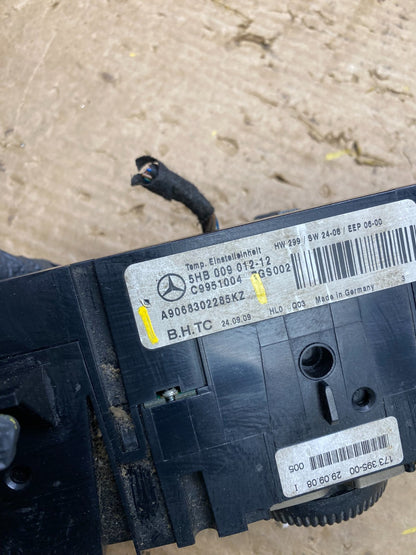 2007 2008 2009 Mercedes Dodge Sprinter A/C AC Climate Control Panel Oe W9738  DG7