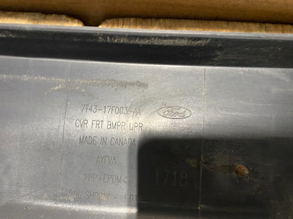 2007 to 2010 Ford Edge Front Bumper Cover Upper AG78317