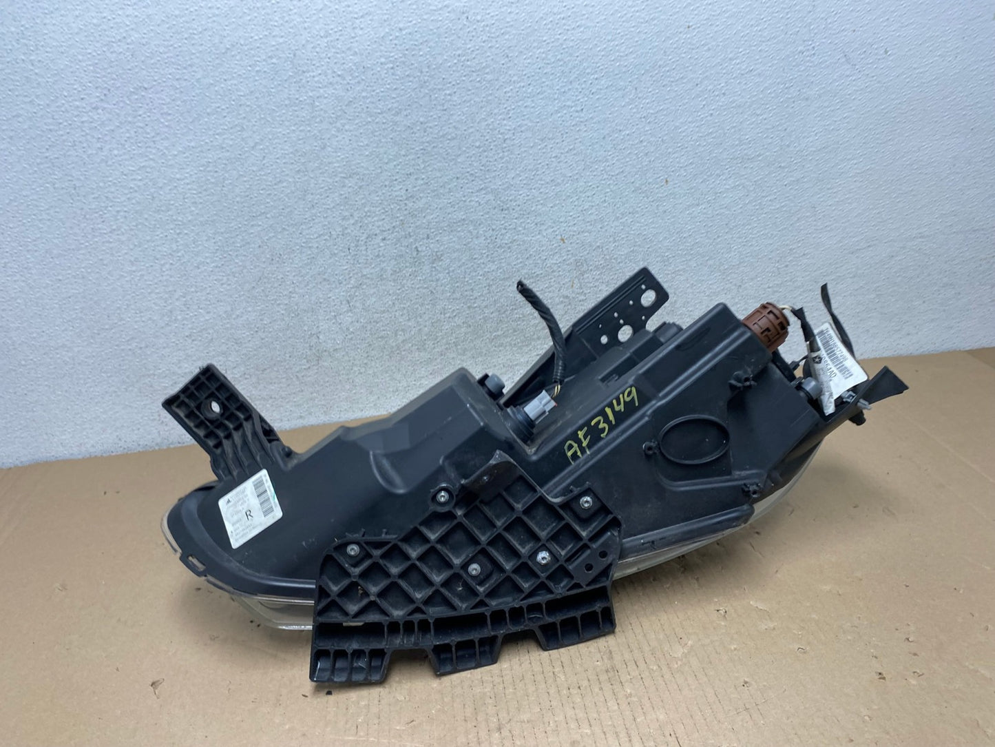 2013 to 2016 Dodge Dart Right Passenger Halogen Black Headlight AF3149 LK7