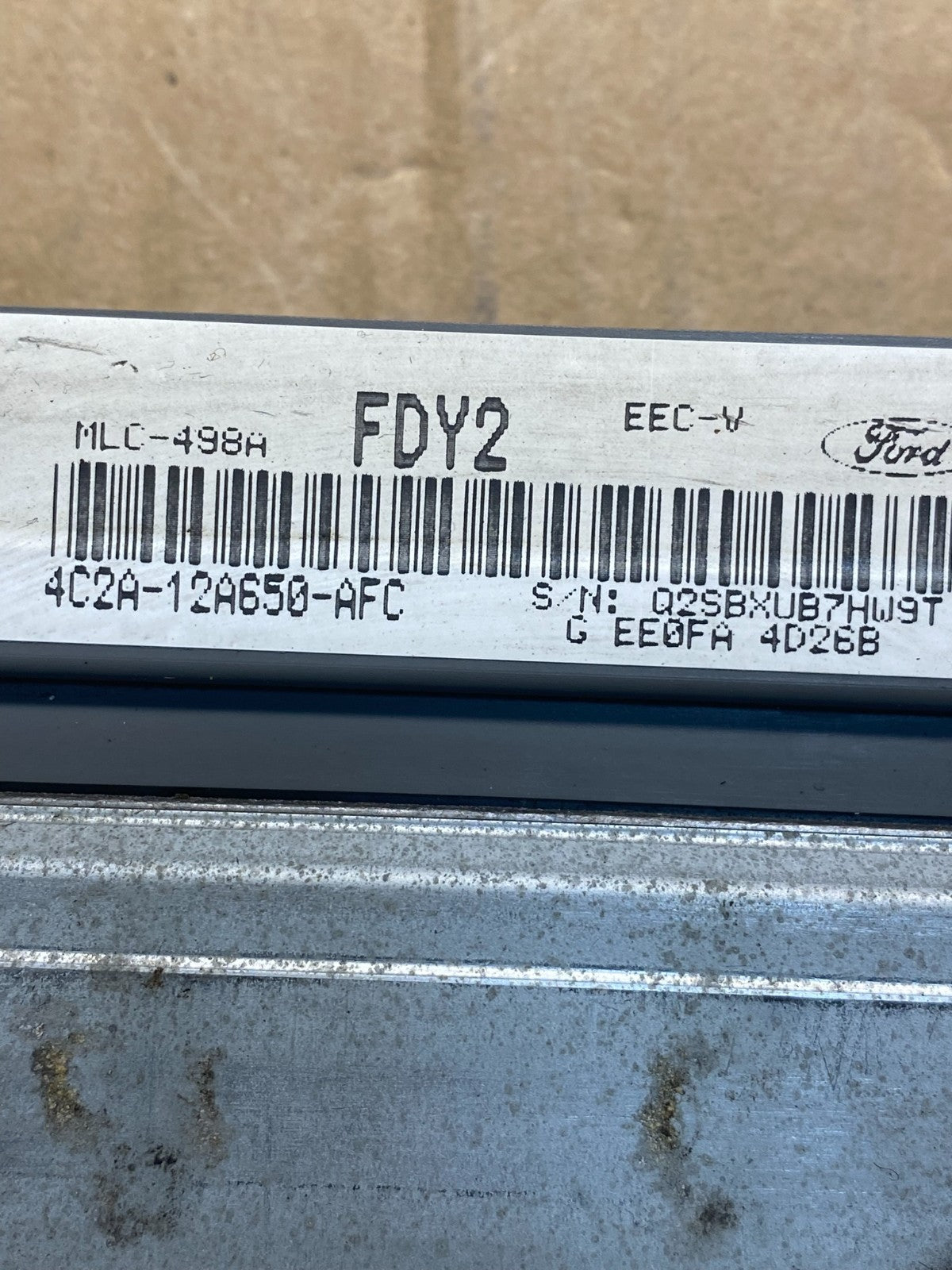 2004 Ford Van E250 E350 5.4L Engine Control Module Unit ECU ag1725 DG2