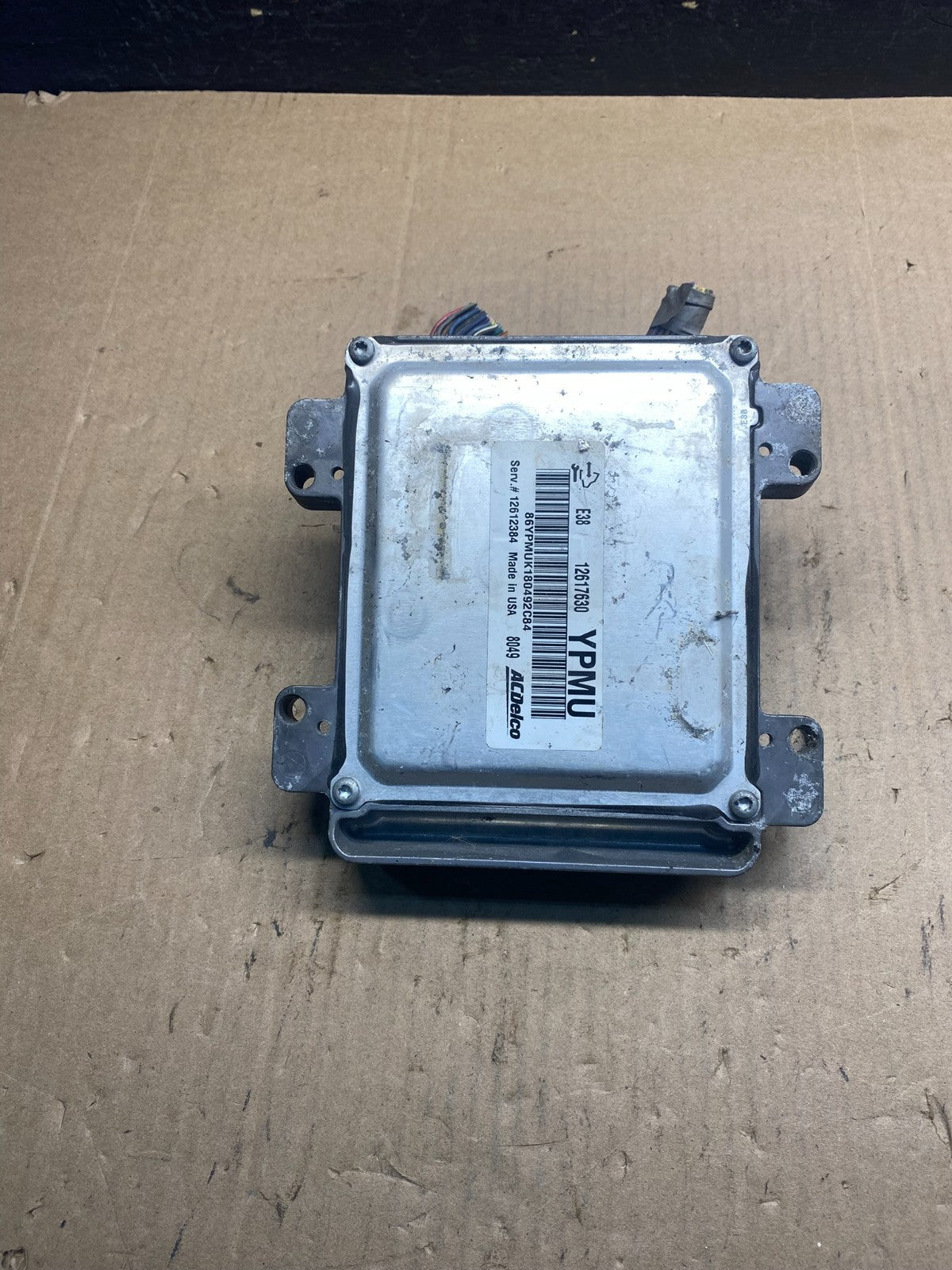 2008 Chevrolet Silverado 2500 5.3L Engine Control Module ECM ECU AE7744 DW1