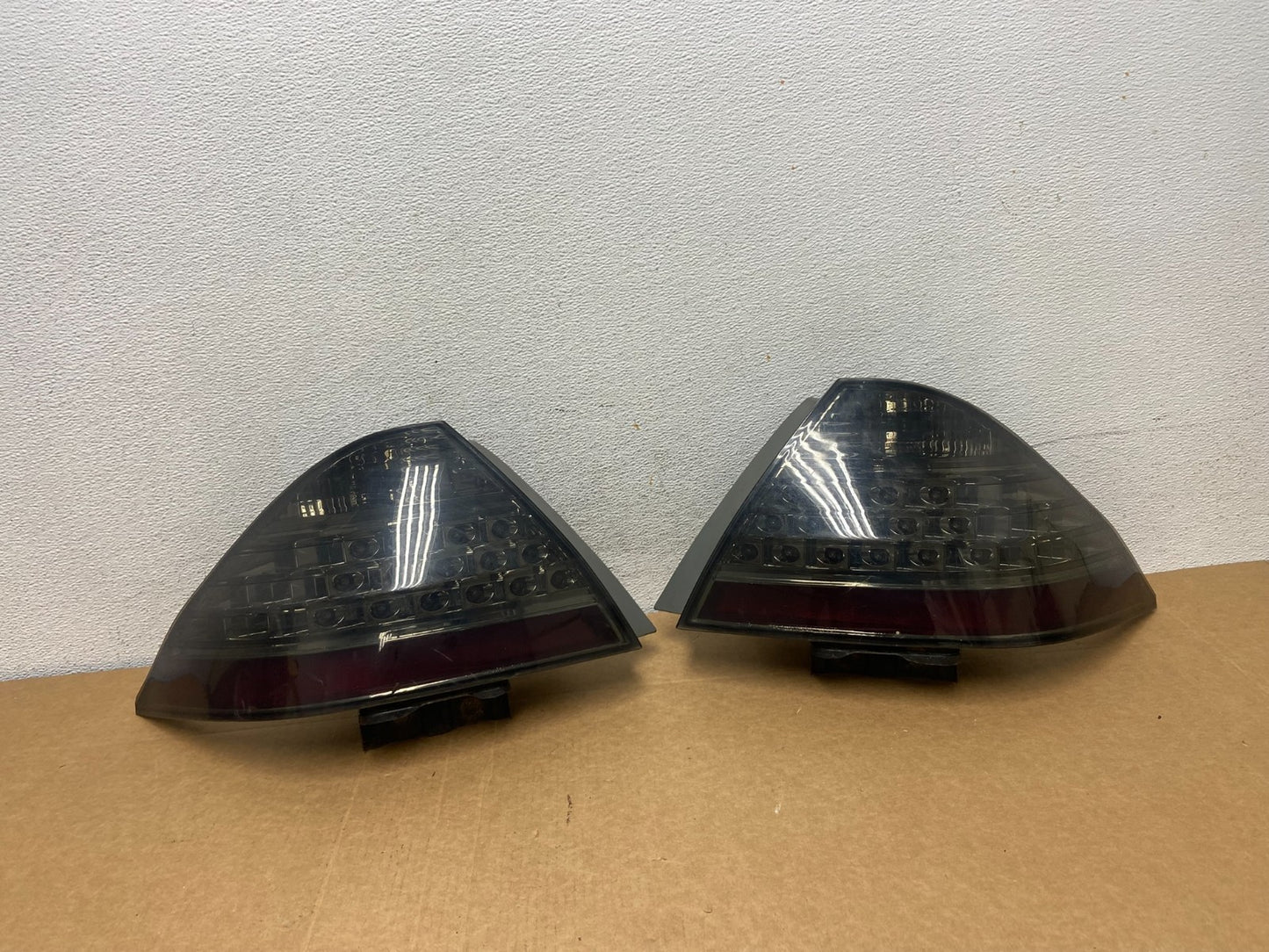 2006 - 2007 Honda Accord Left+Right Set LED Black Tail lights AD5338 DG0