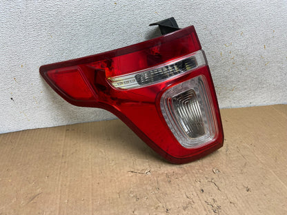 2011 2012 2013 2014 2015 Ford Explorer Left Driver LH Side Tail light AI9168 LK2