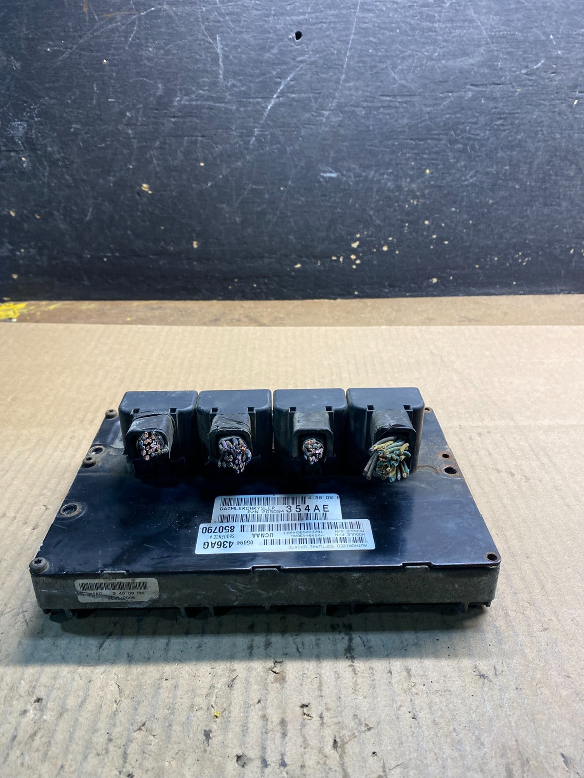 2007 Dodge RAM 1500 5.7L ECU ECM Engine Control Computer p05094436ag Z4729 DG1