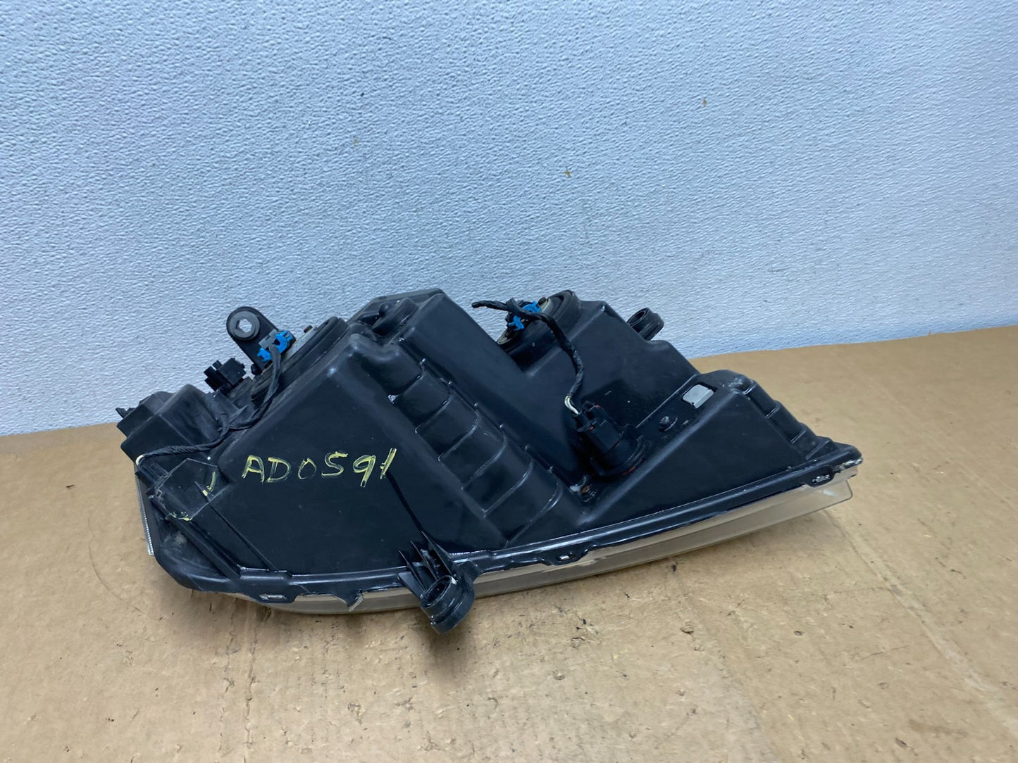 2008 to 2014 Dodge Avenger Left Driver LH Side Black Headlight AD0591 DW7