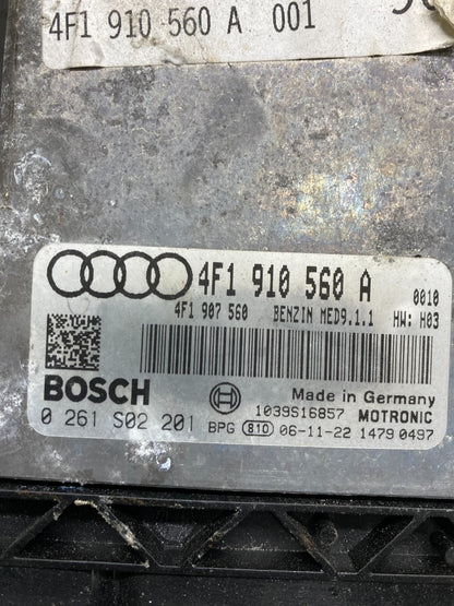 2007 2008 Audi A6 4.2L Engine Computer ECM 4f1910560a M3191 DG3