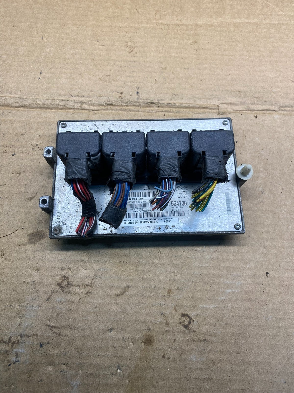 2008 Jeep Liberty Dodge Nitro 3.7L Engine Control Unit ECU ECM AD3463 DG0