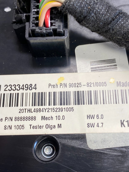 2016-2017 Chevy Equinox Terrain Radio Face Climate Control Panel Bezel AG0068 DG4