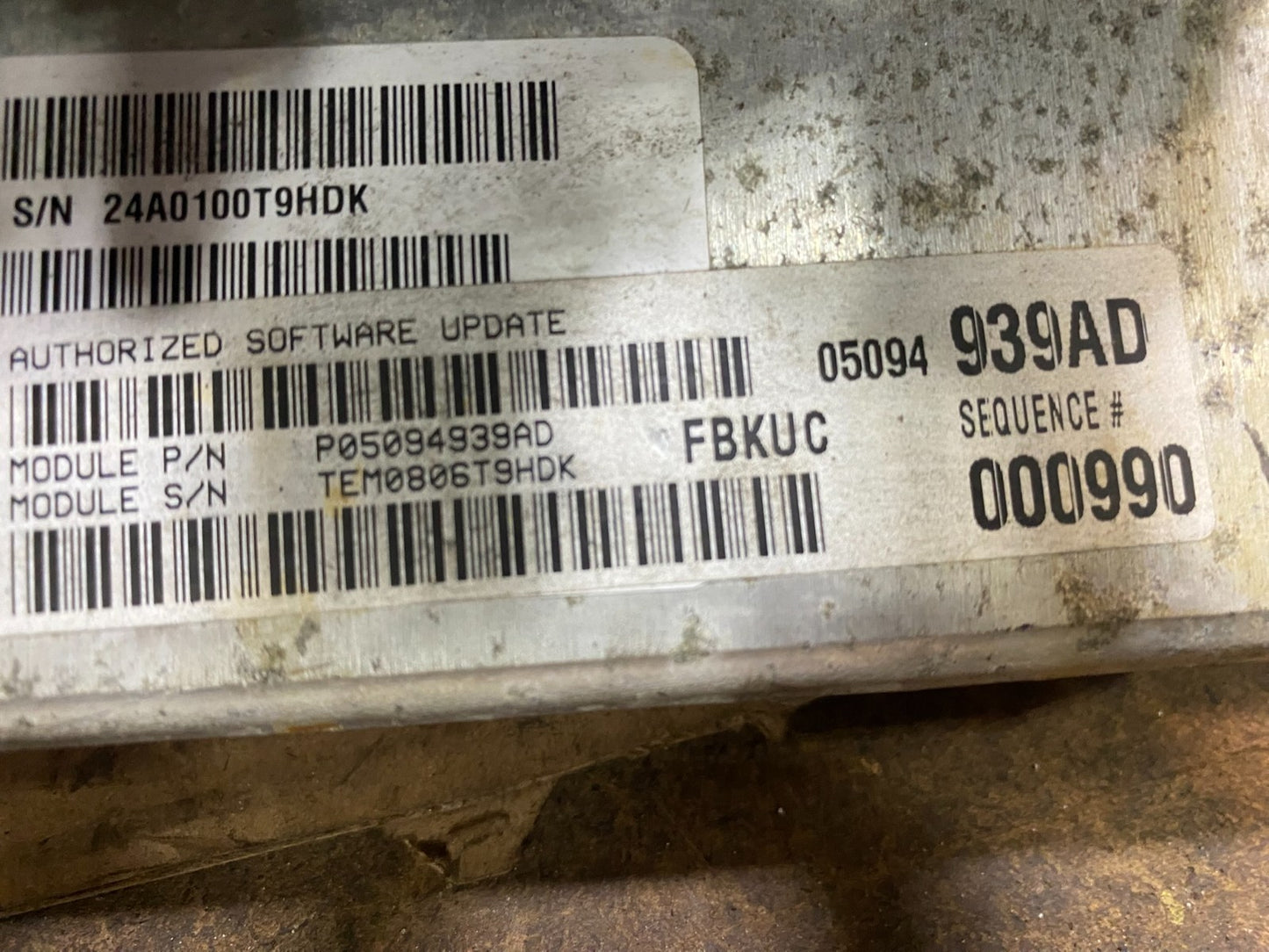 2006 Jeep Liberty Nitro 3.7L Engine Control Unit ECU ECM OEM AC4472 DG2
