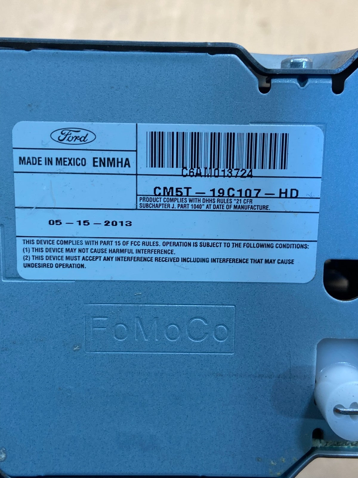 2012 2013 2014 Ford Focus Fusion Radio Audio Receiver AM FM CD MP3 AG1508 DW6