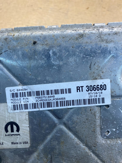 2016 2020 Dodge Caravan Engine Control Unit ECU ECM Module AH4935 DG2