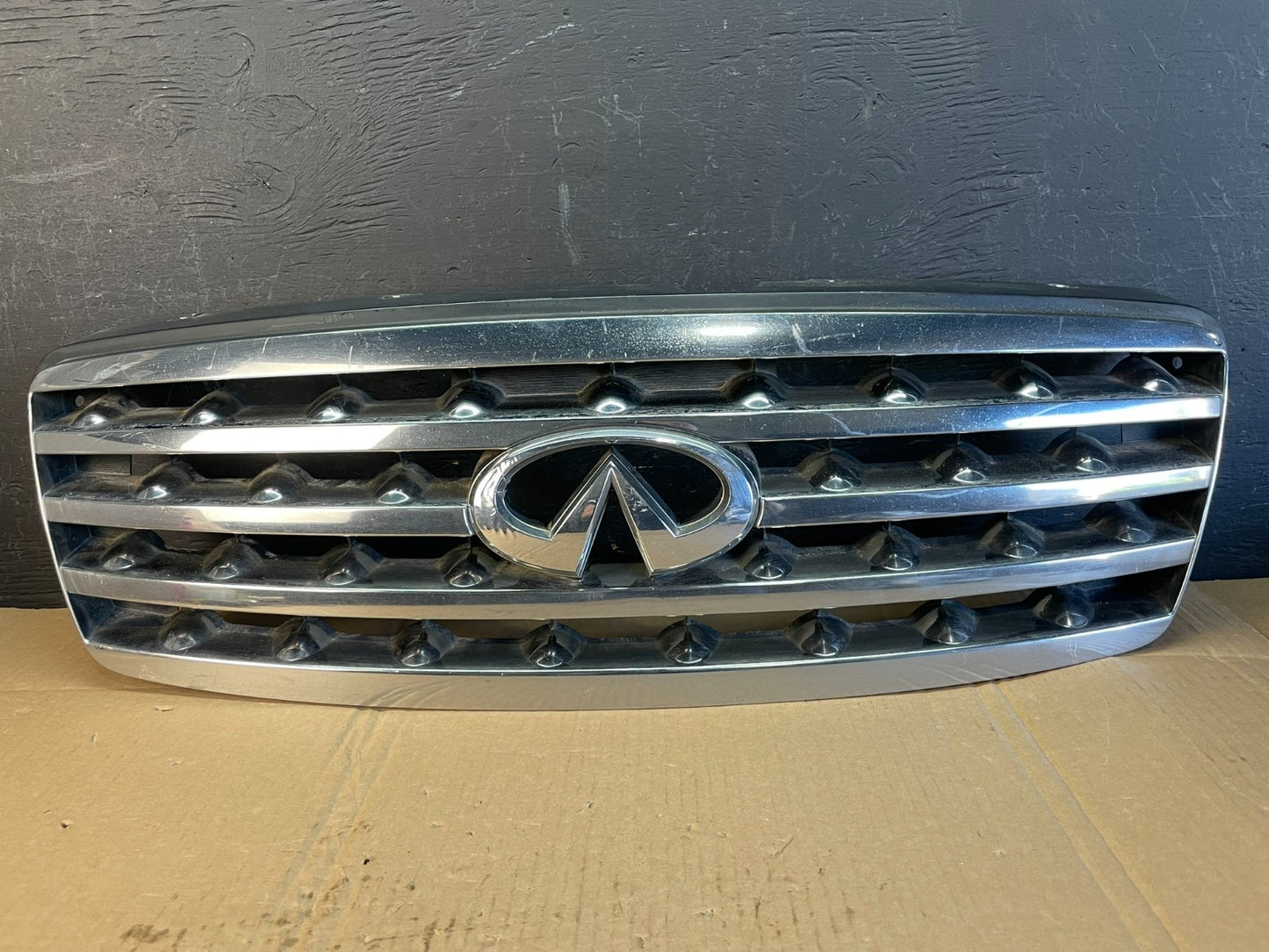 2006 2007 2008 Infiniti Fx35 Front Upper Grill Grille W/ Emblem AC5453 DG0