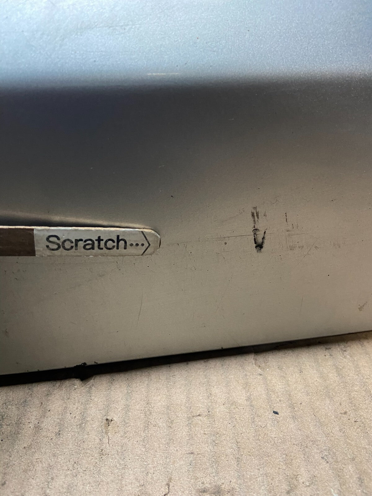 2007 2008 2009 Acura RDX Rear Trunk Panel Moulding E4708 OEM DG15
