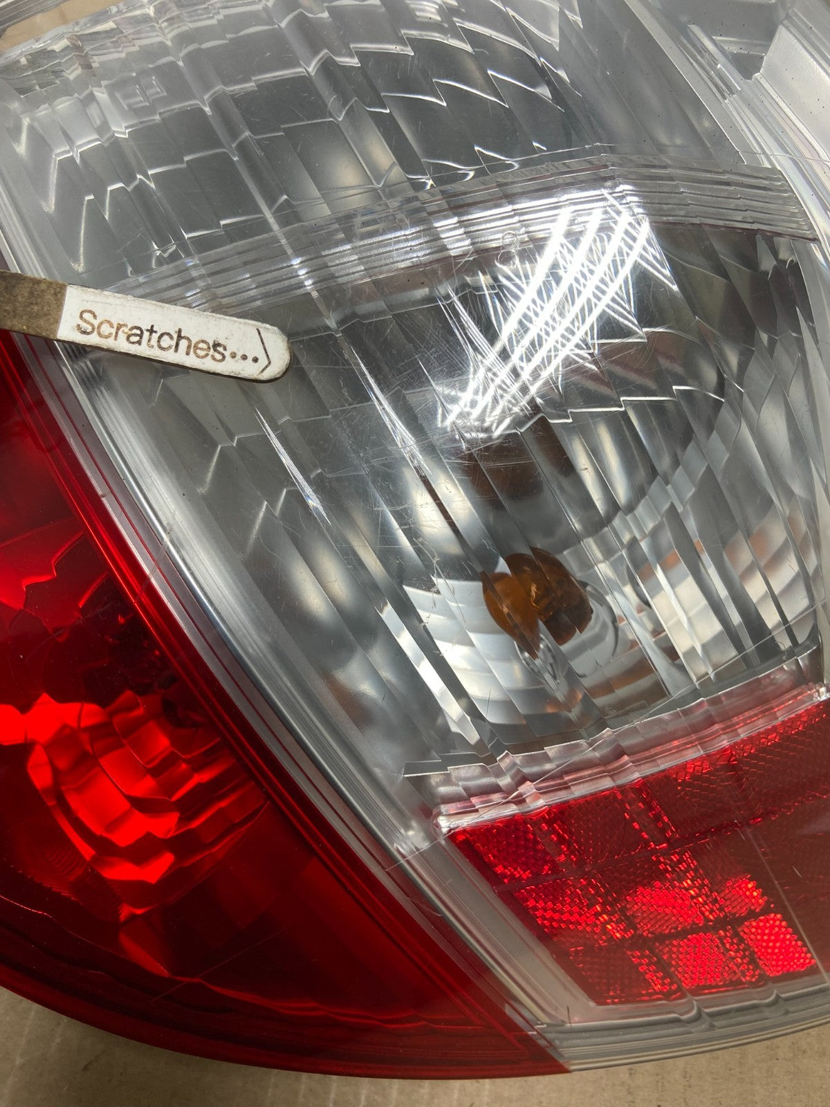 2009 to 2013 Honda Fit Right Passenger RH Side Tail Light AG5859 DW3