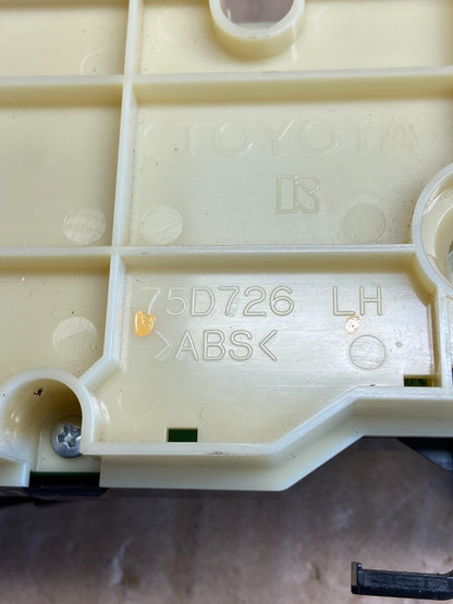 2010 to 2015 Toyota Prius A/C Heater Climate Control Unit Switch ai2681 DG4