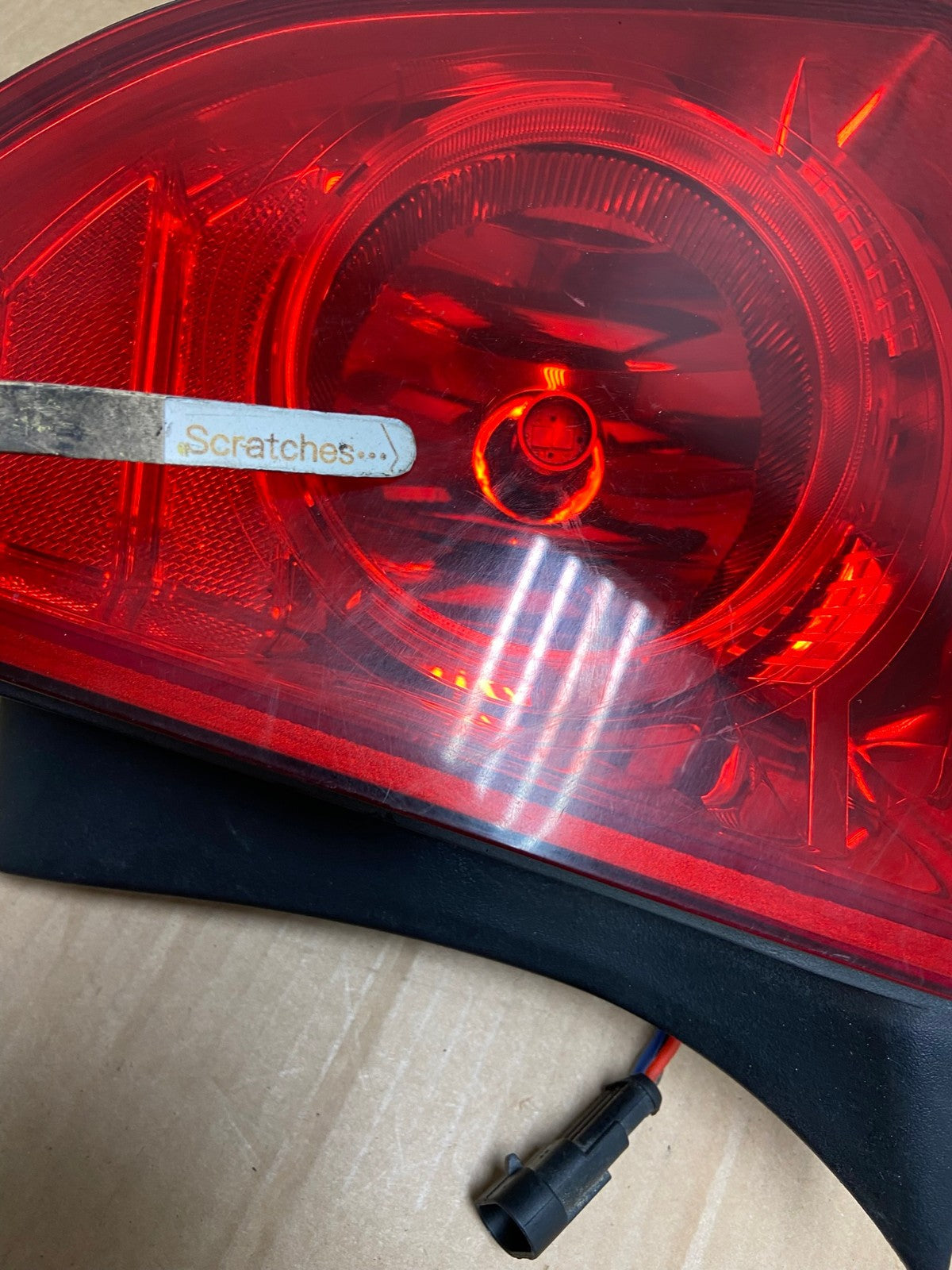 2008 - 2012 Chevrolet Malibu Right Passenger RH Side Tail Light AI8398 LK3
