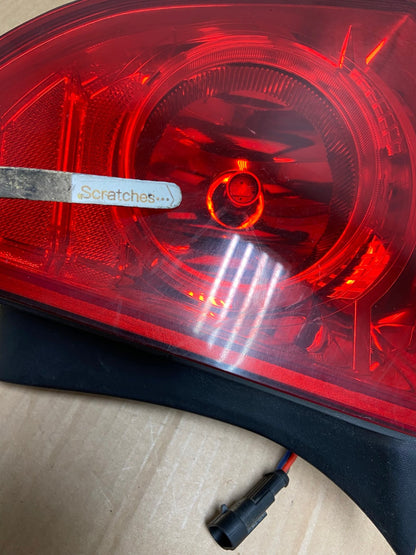 2008 - 2012 Chevrolet Malibu Right Passenger RH Side Tail Light AI8398 LK3