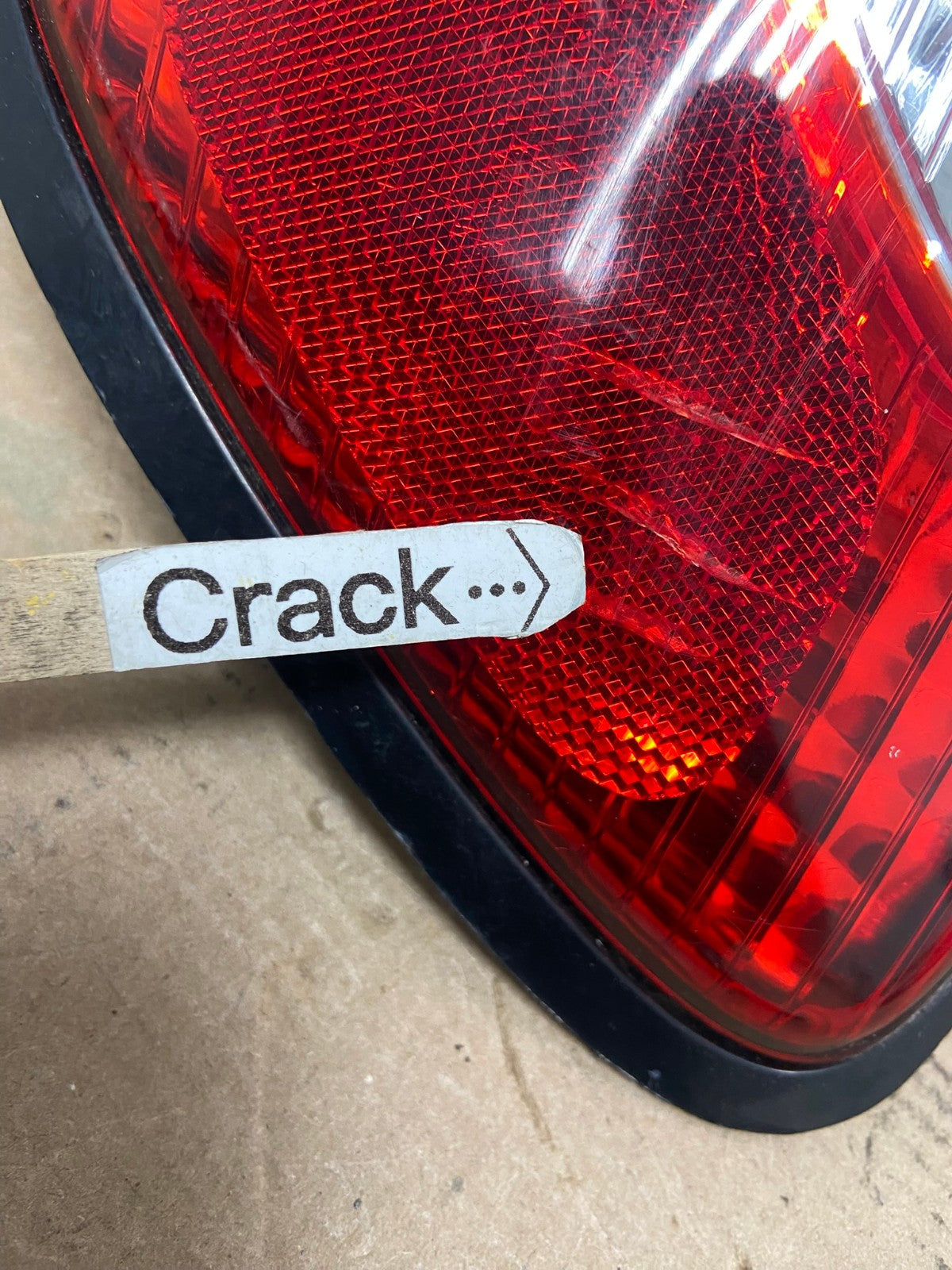 2001 2002 2003 Toyota Sienna Left Driver Lh Side Tail Light AF4559 LK4