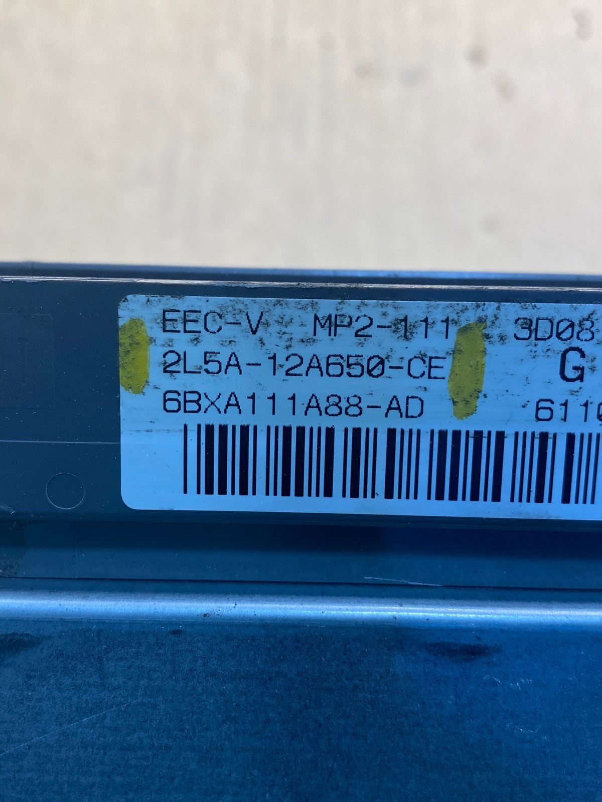 2002 2003 Ford Ranger 3.0L Engine Control Unit ECU Computer Module ac2750 DG2