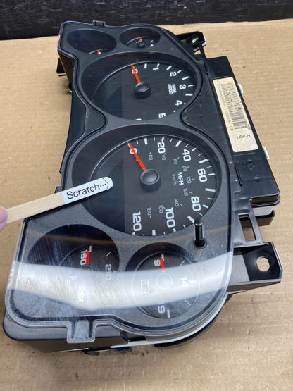 2007 to 2014 Chevrolet Silverado Sierra Cluster Gauge Speedometer ECM AH1477 DG3