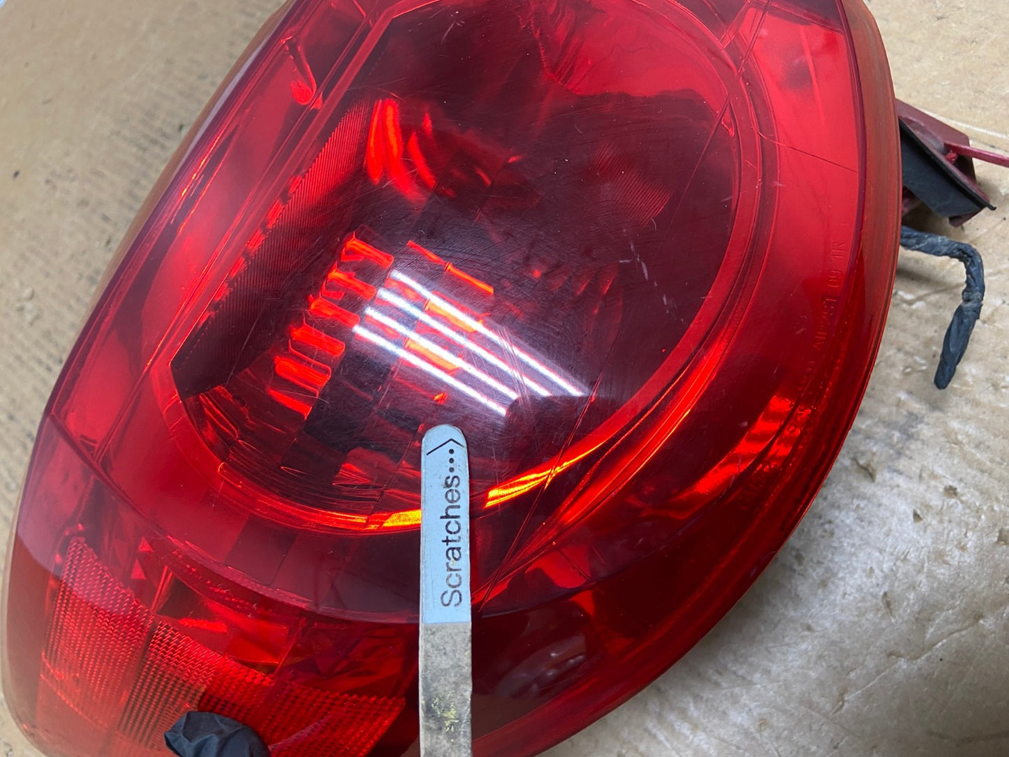 2009 2010 2011 2012 Chevrolet Traverse Left Driver LH Tail Light AE1543 LK3