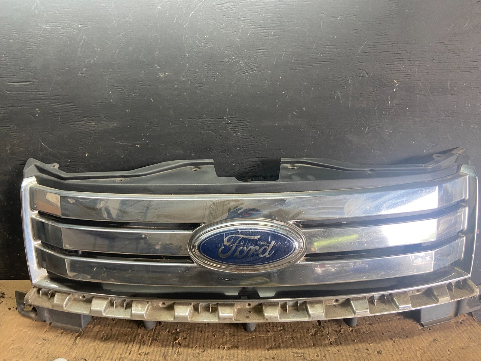 2007 2008 2009 2010 Ford Edge Front Upper Chrome Grill Grille Oem R7221 DG0