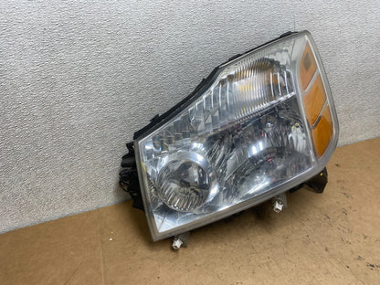 2004 to 2007 Nissan Armada Left Driver Lh Side Headlight Halogen X6702 DW2