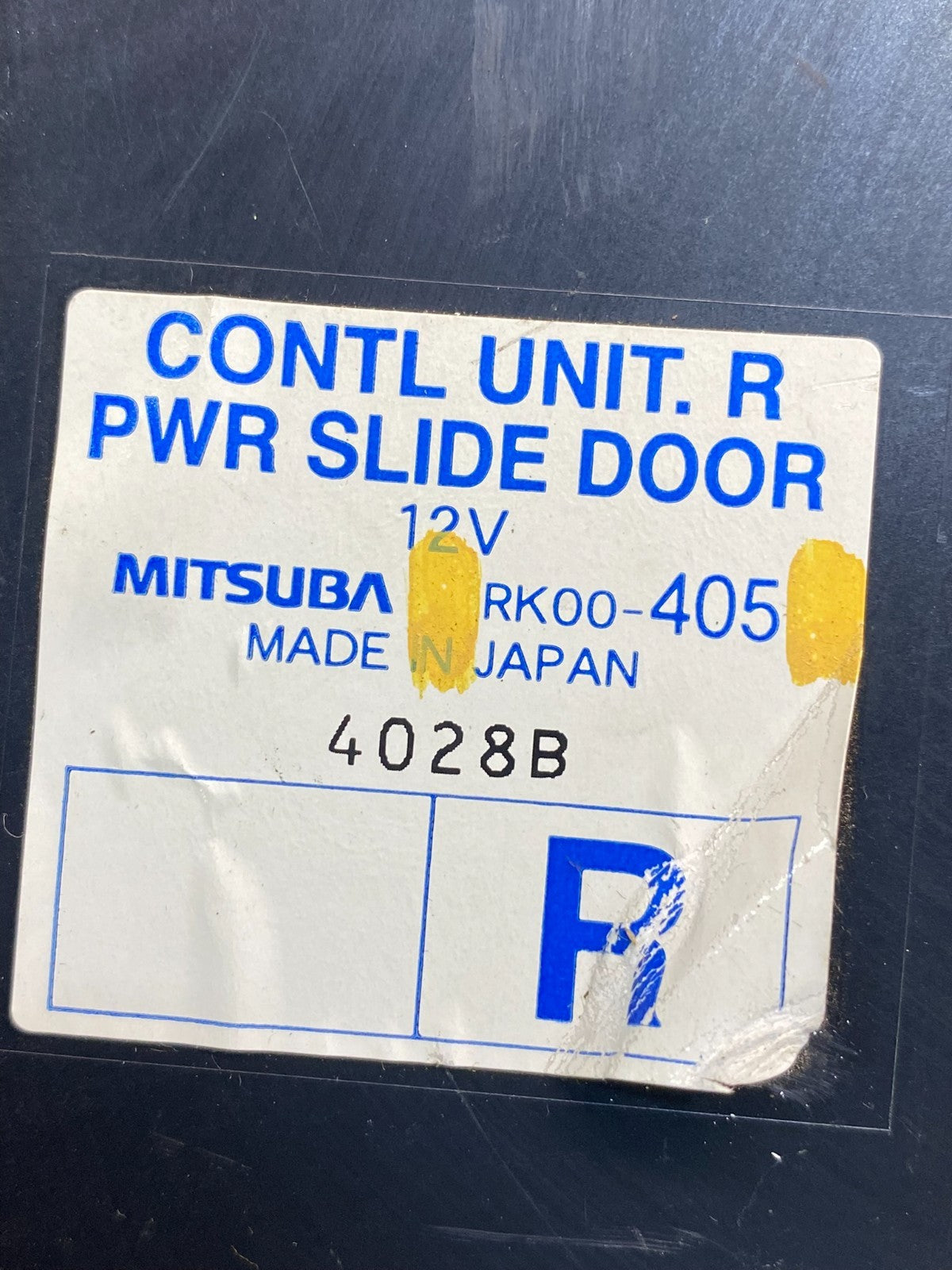 2005 - 2010 Honda Odyssey Rear Right Passenger Sliding Door Module AE9871 DW2
