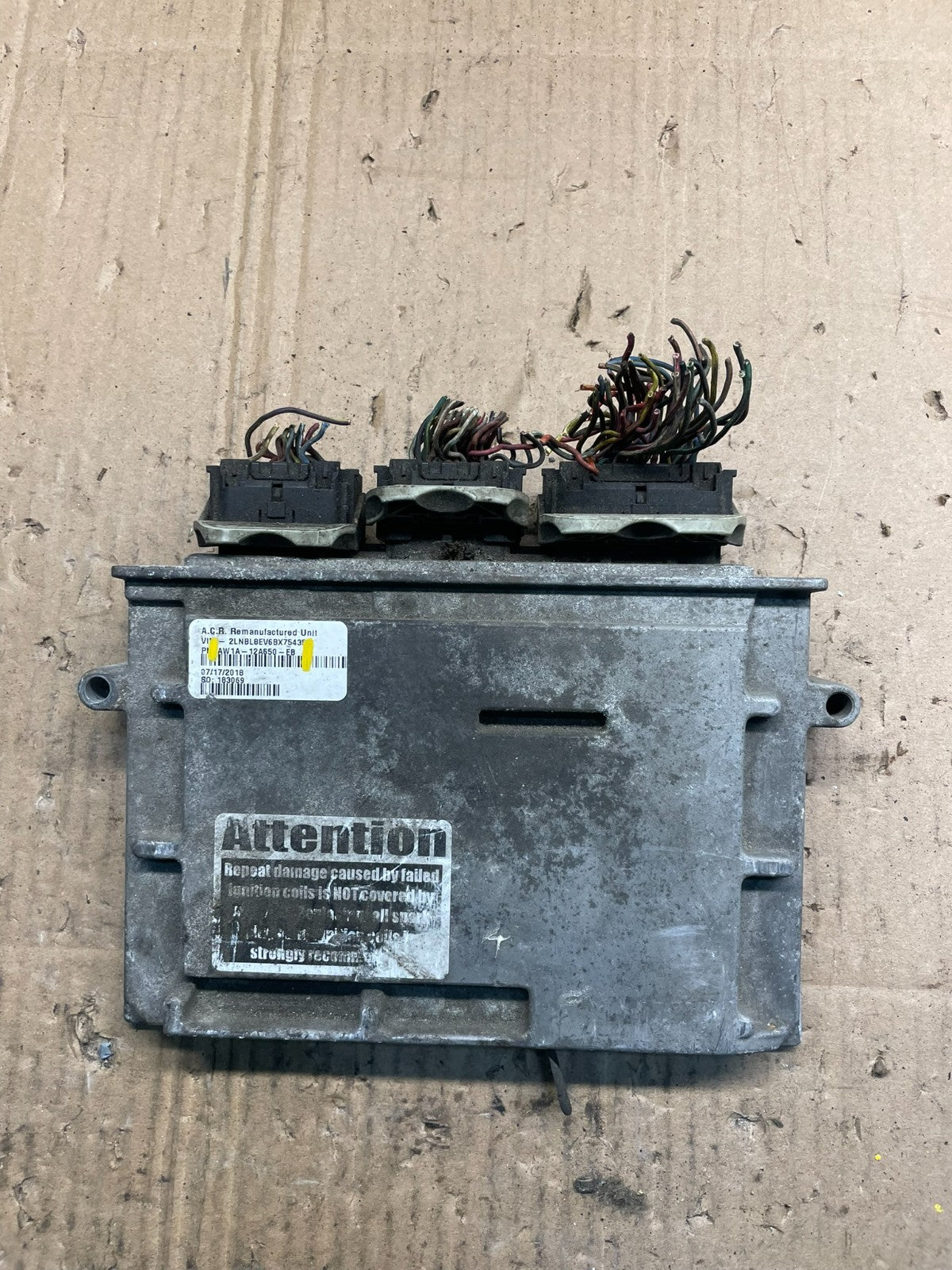 2010 2011 Ford Crown Victoria 4.6L Engine Control ECU Computer Module s4727 DG0
