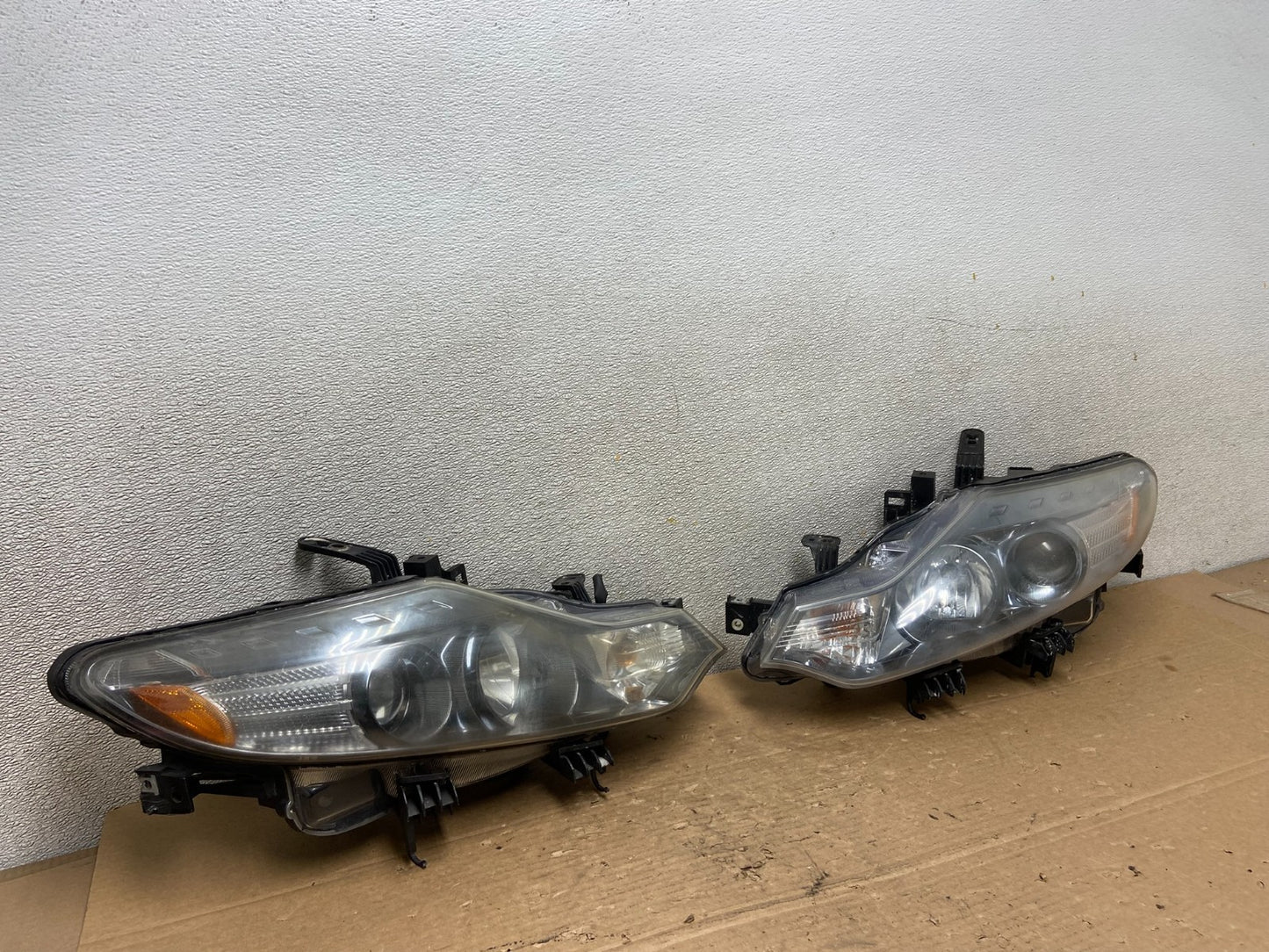 Halogen 2011 2012 2013 2014 Nissan Murano Headlights Left+Right Oem AB4852 DW2