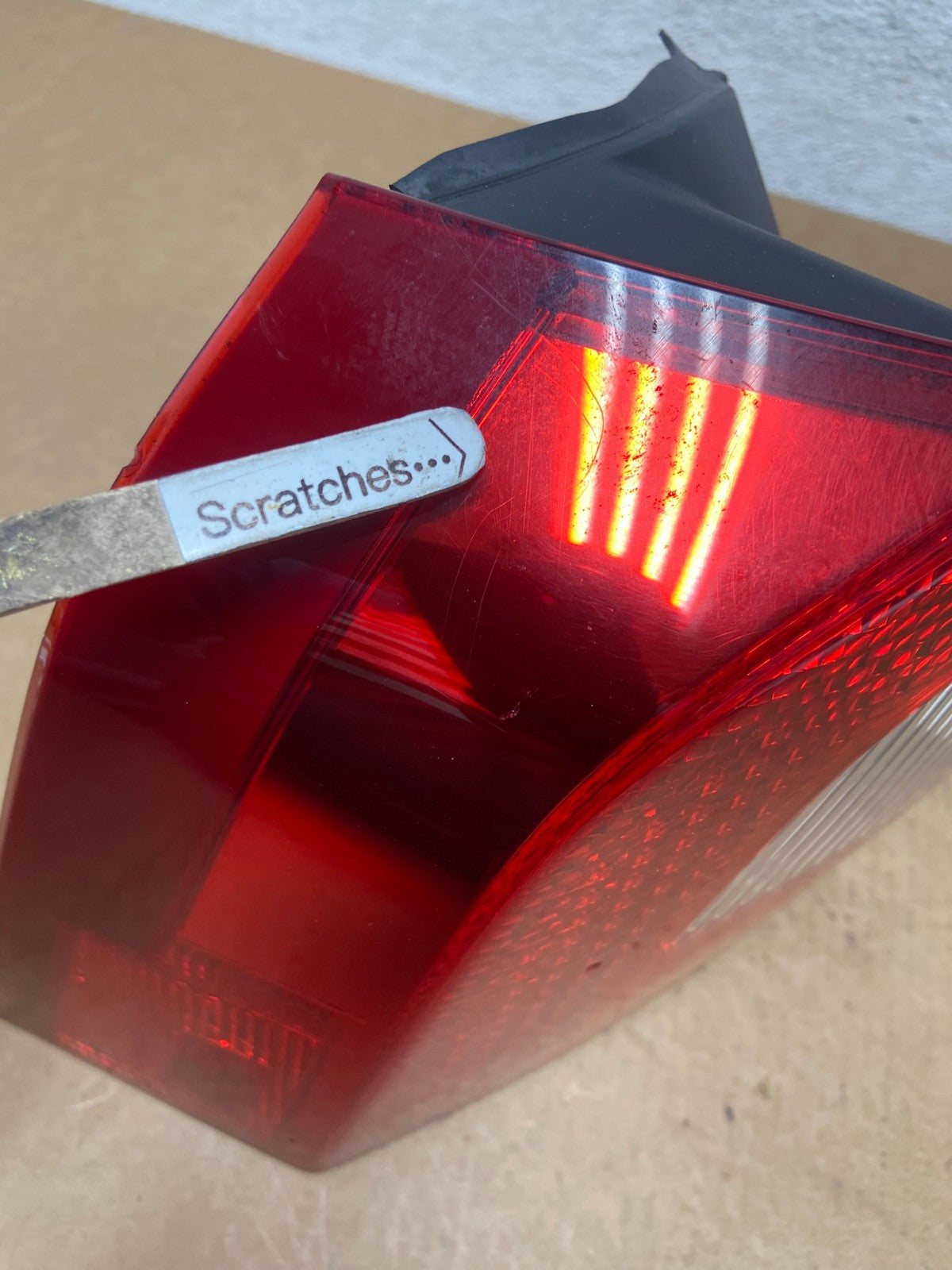 2008 to 2013 Volvo XC70 V70 Left Driver LH Tail Light Lower AE2978 LK3