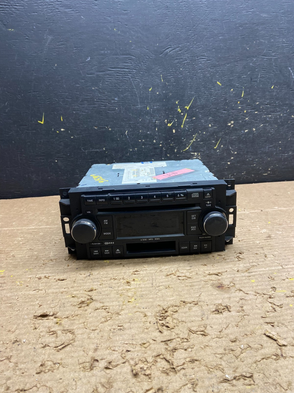 2005 2008 Jeep Dodge Chrysler Screen Display CD Player Satellite Radio W6376 DG0