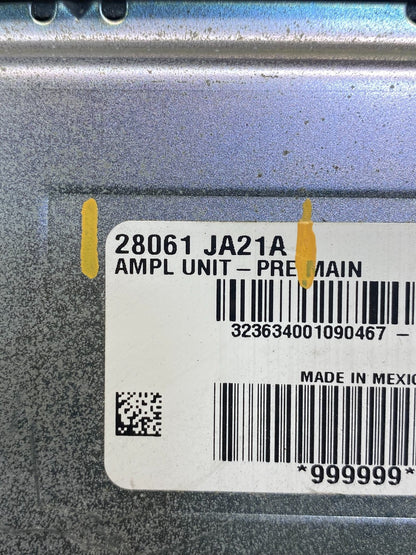 2013 2018 Nissan Altima Radio Stereo Audio Amplifier Amp Sound AD9814 DG2