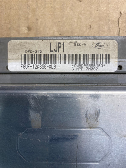 1998 Ford Van E150 E250 7.3L Diesel Engine Control ECU F8uf-12a650-alb AC0739 DG2