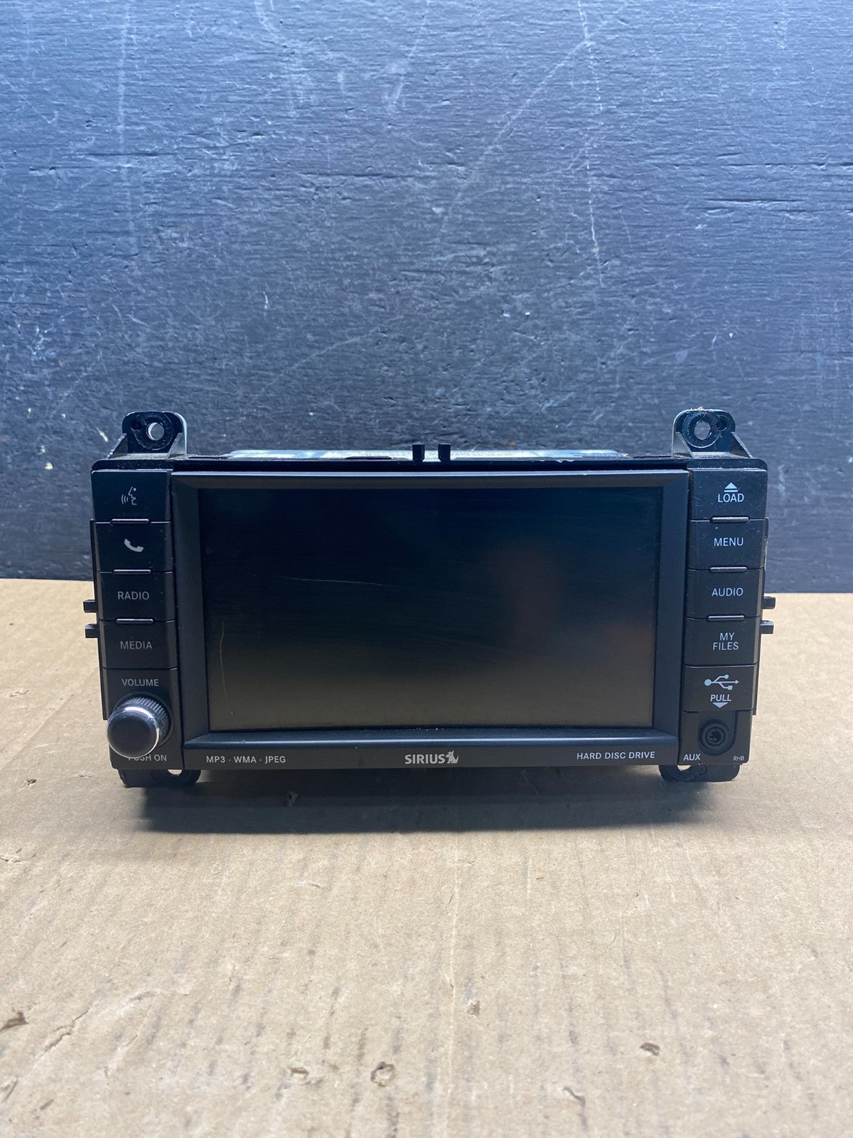 2011 Jeep Grand Cherokee Navigation CD Player Satellite Radio AG3786 DG0
