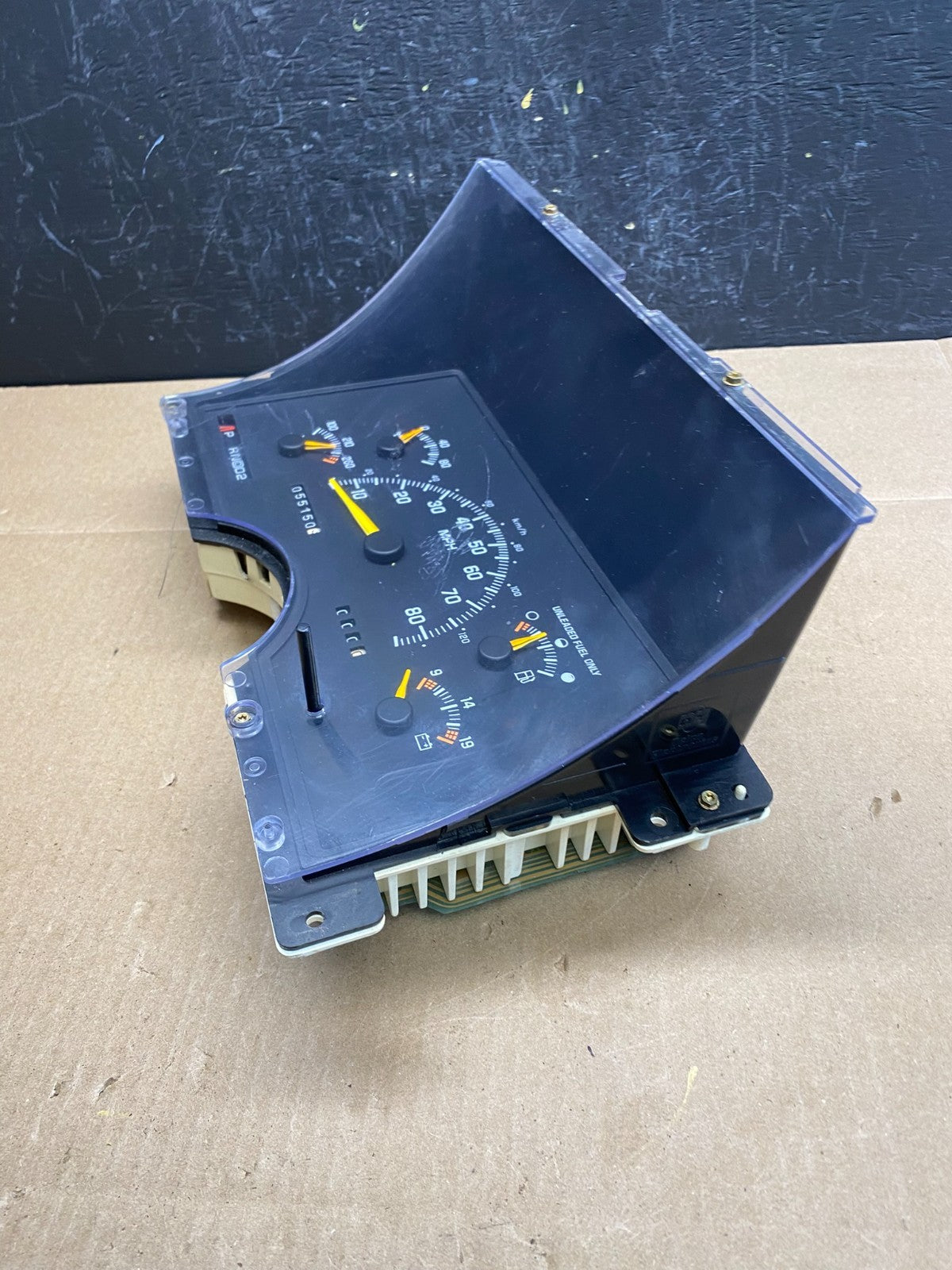 1988-1992 Chevrolet GMC Sierra Silverado Cluster Gauge Speedometer ECM AD1702 DG3