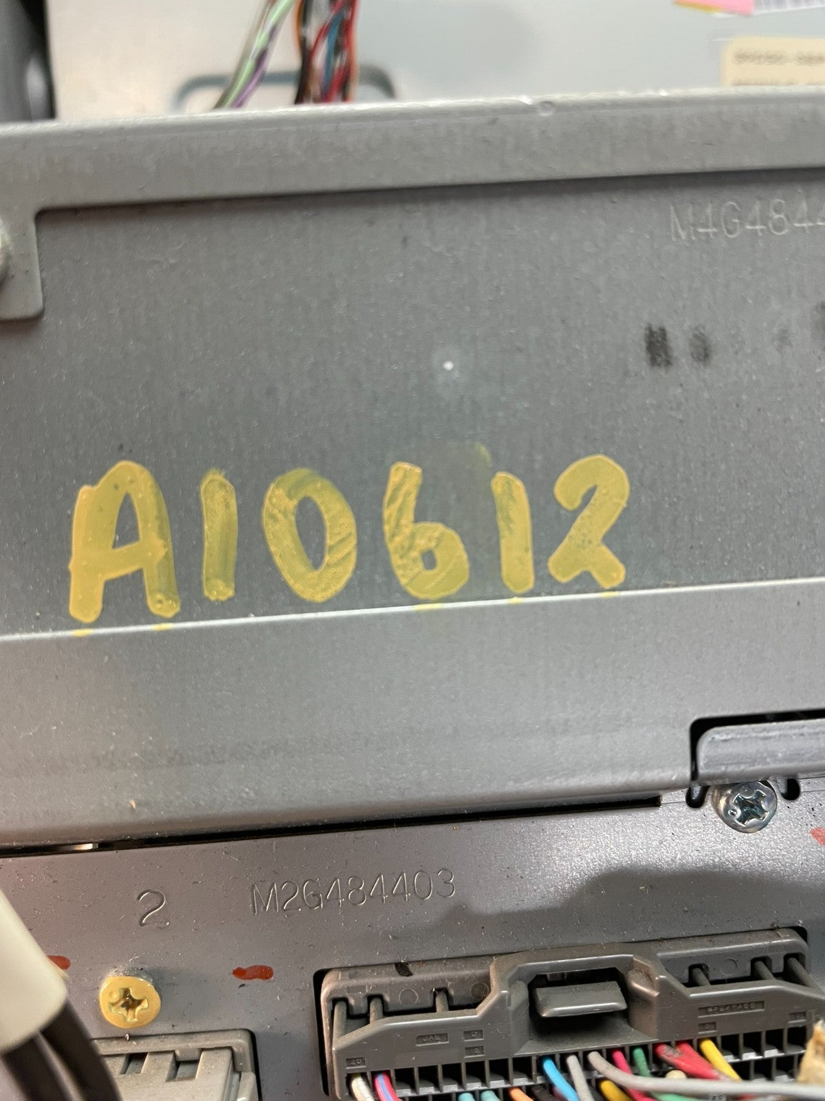 2007 2008 Acura TL Screen Display Navigation Radio Climate Control AI0612 DG10
